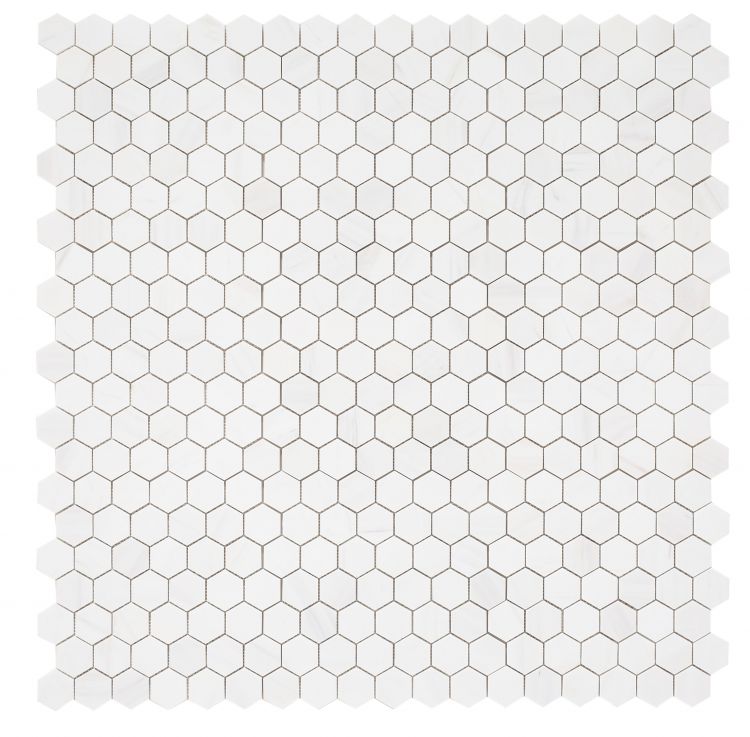 Hexagon Dolomite Honed 2 x 2 12 x 12