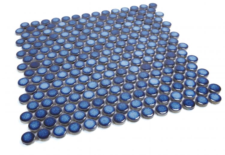 Penny Round Blue 11.5 x 11.5