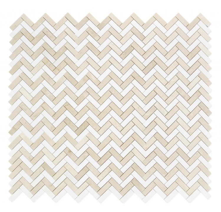 Herringbone Marfil 11 x 12.5