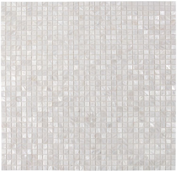 Pearl White Square 11.75 x 11.75