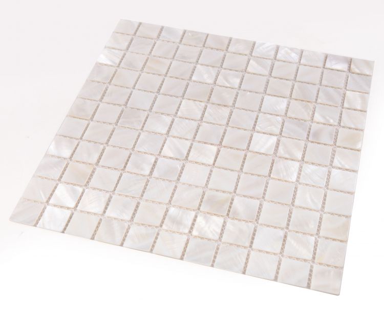 Pearl White Square 11.75 x 11.75