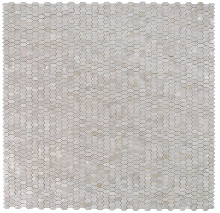 Pearl White Arrow 12 x 12