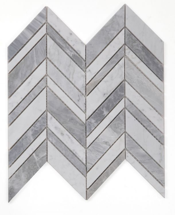 Herringbone Marfil Marble.