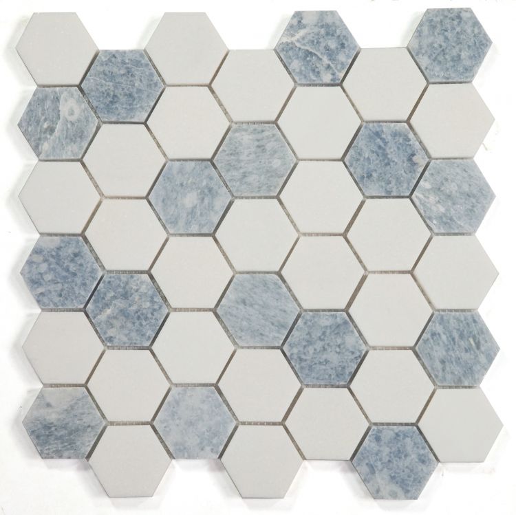 Hexagon Crystal Ocean 2 x 2 11.75 x 12