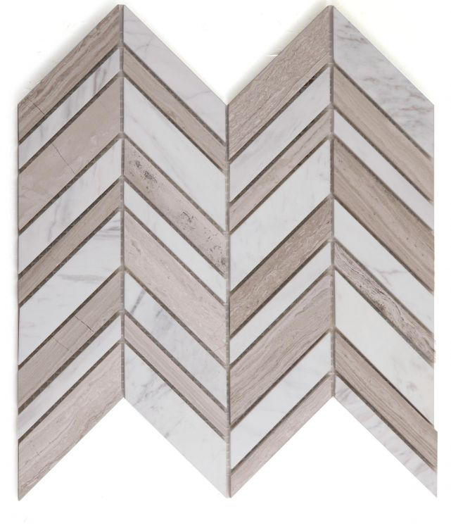 Chevron Ravenna Loft Tiles.