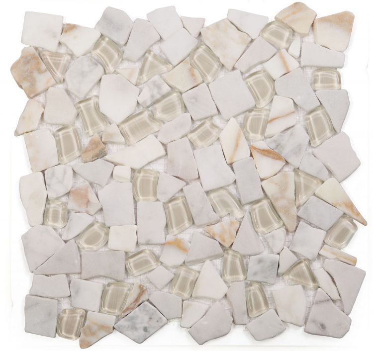 Pebble Calacatta Gold Surplus Tile. 