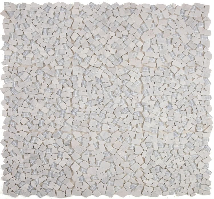 Pebble Carrara 12 x 12