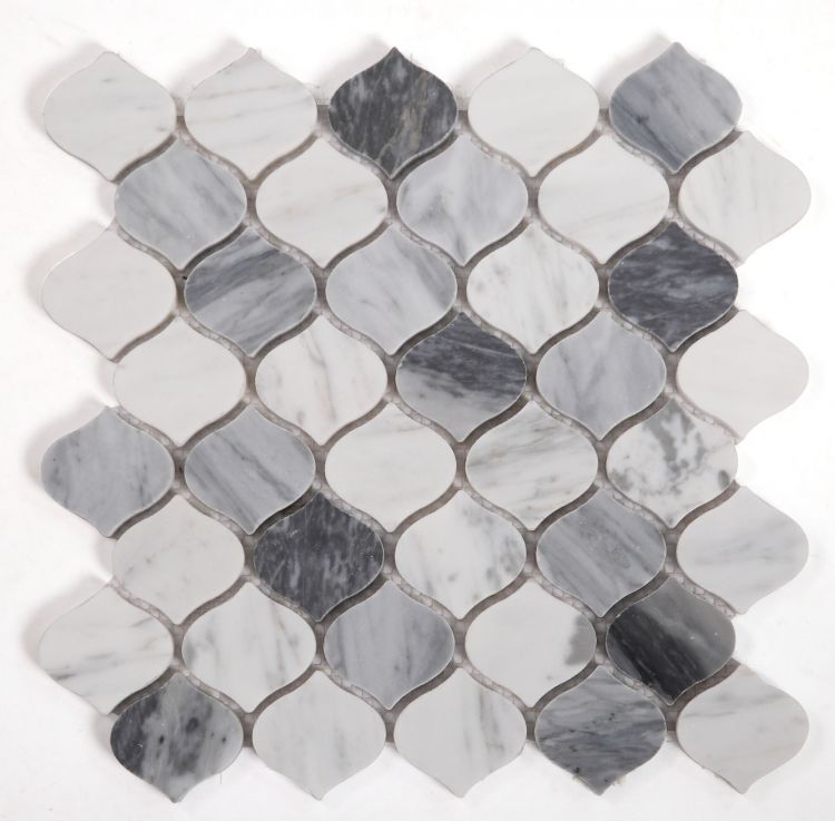 Water Drop Calacatta Grey Elysium Tiles.