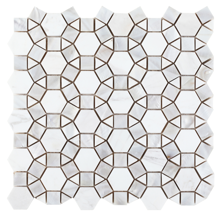 Marble Mosaic For Bathroom Accents