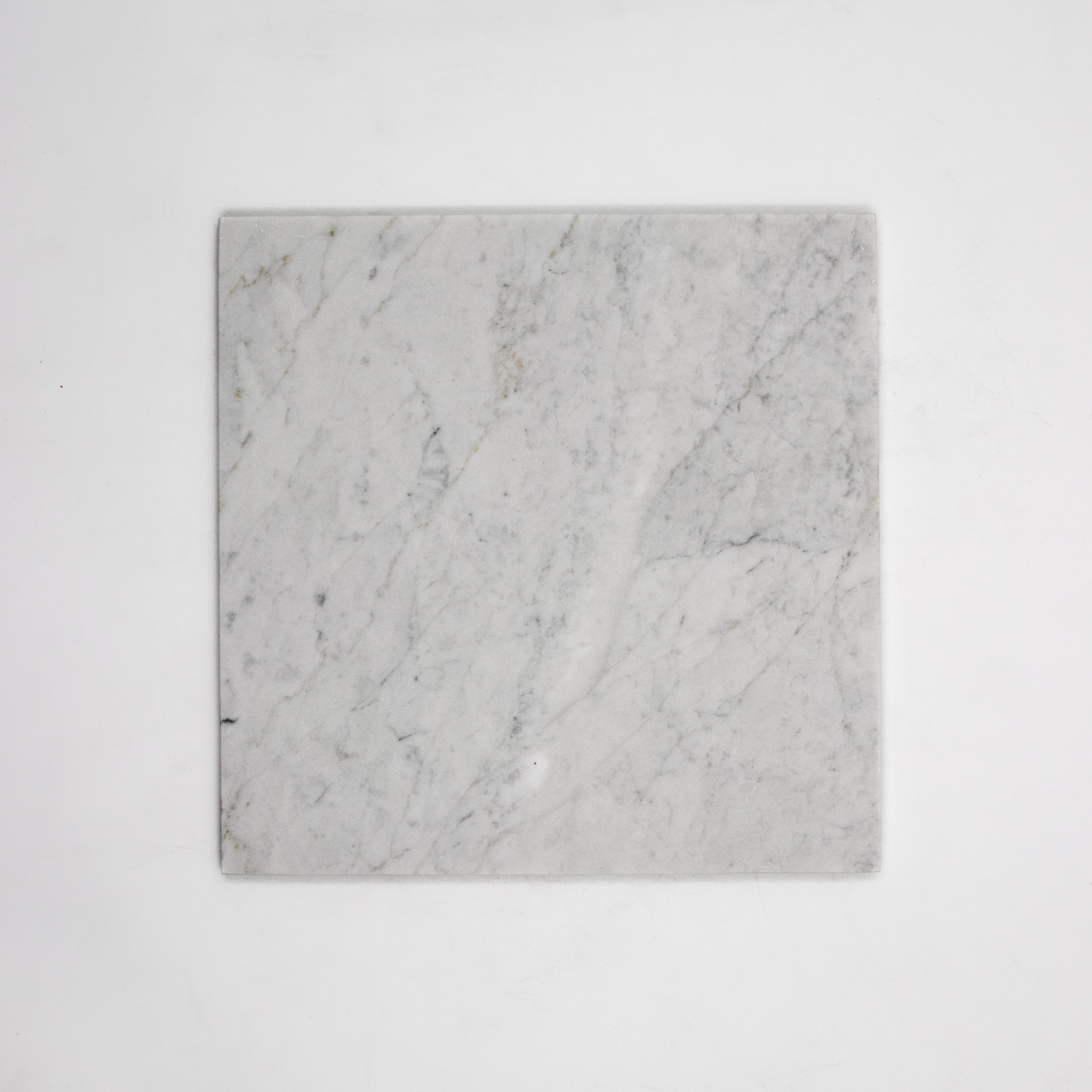 Carrara White Marble 12"x12" Tile