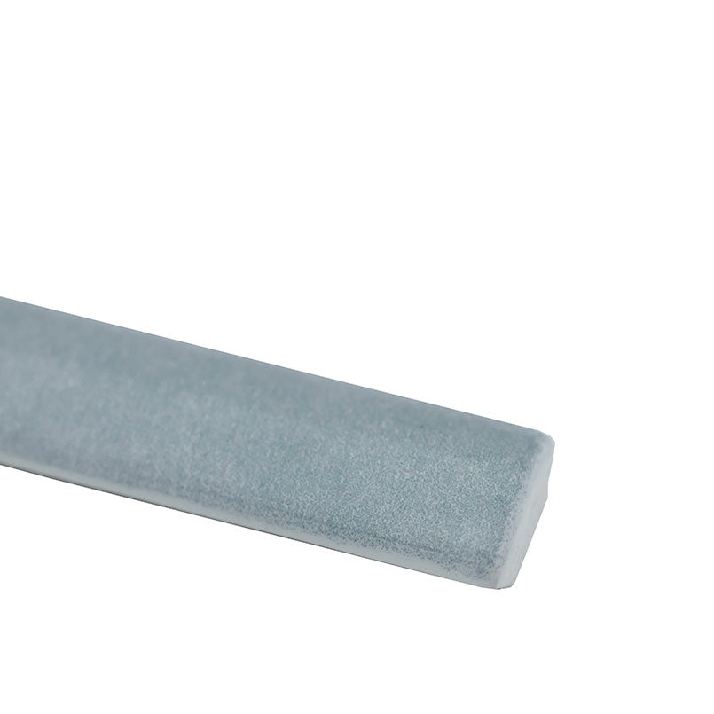 Renzo Sky 0.6x12 Quarter Round Ceramic Tile for Backsplash